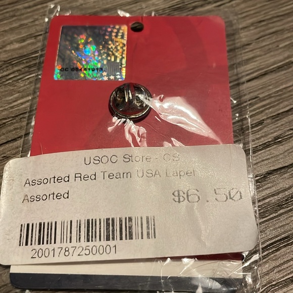 Team USA Square Pin Rare - Picture 2 of 2